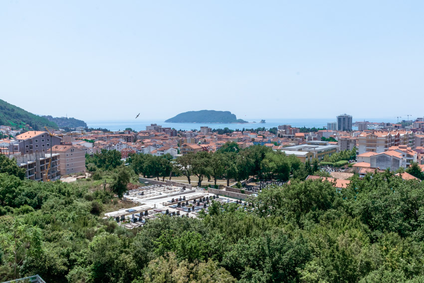 View over Budva