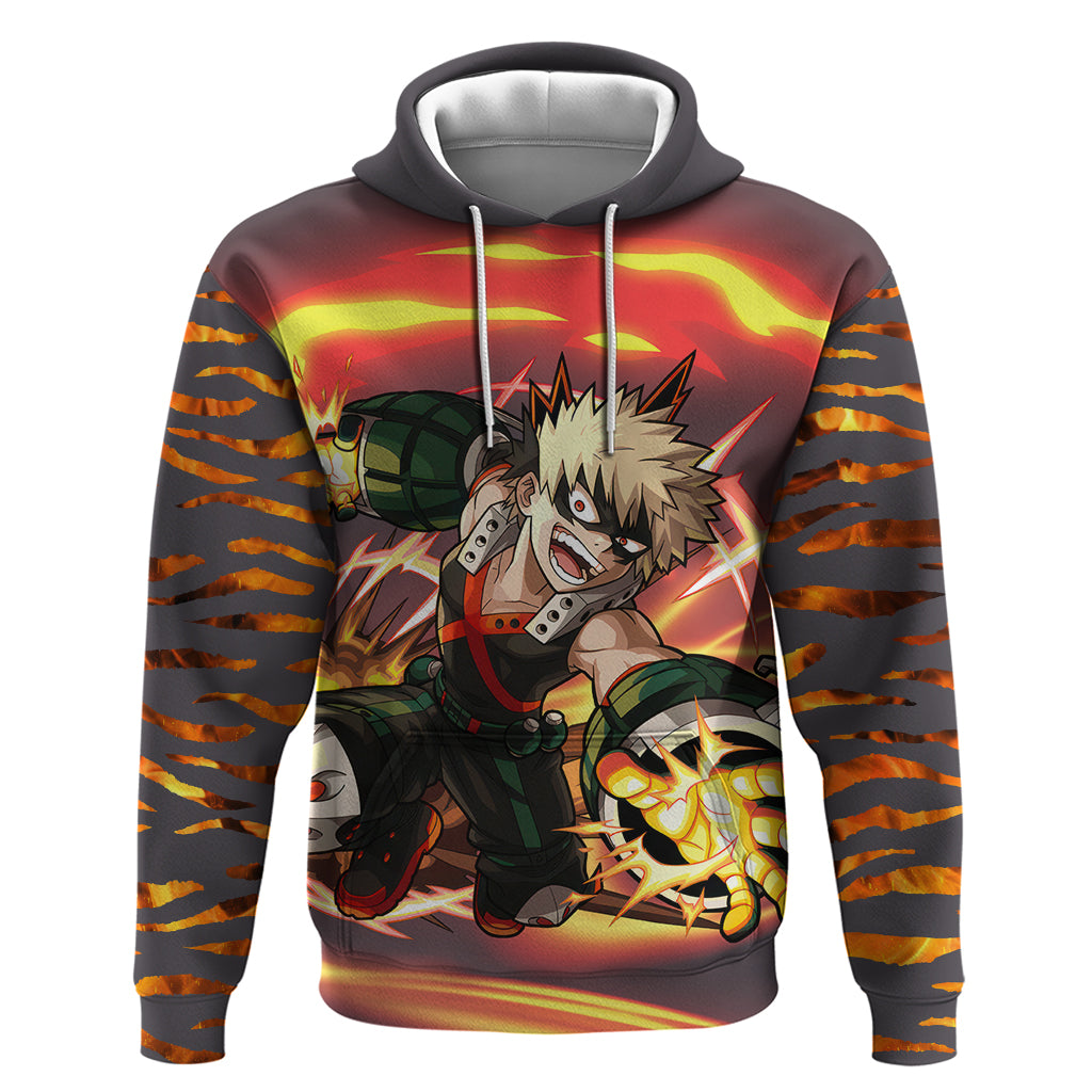 Katsuki Bakugo - My Hero Academia Hoodie Dynamight Anime Style ...