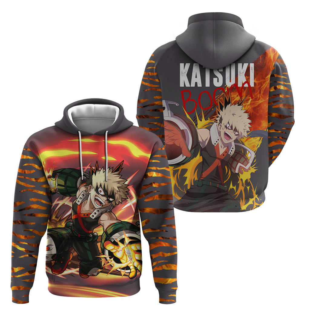 Katsuki Bakugo - My Hero Academia Hoodie Dynamight Anime Style ...