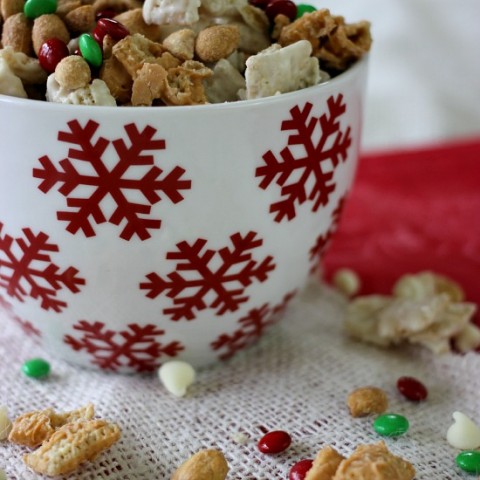 Peanut Butter & Chocolate Chex Party Mix