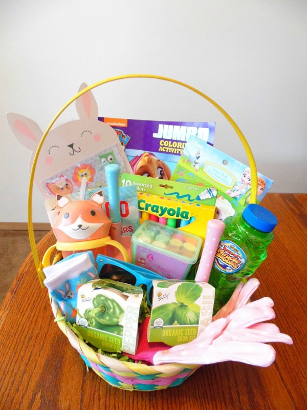 Non Candy Easter Basket Idea