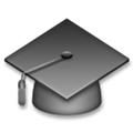 Graduation Cap Emoji, LG style