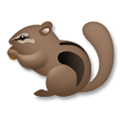 Chipmunk Emoji, LG style