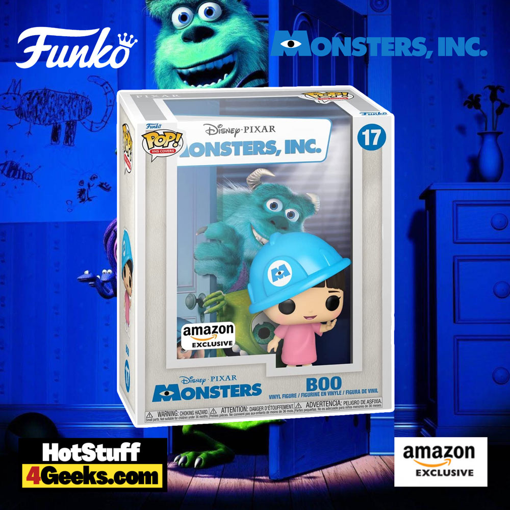 2022 NEW Monsters Inc. - Boo Funko Pop! VHS Cover Exclusive