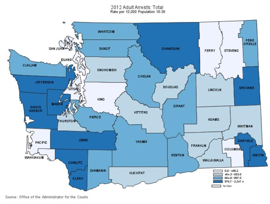 Washington State House Democrats » Is crime up or down in Washington state?