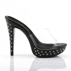 Fabulicious Cocktail 501 SDT Slip On Heel Black