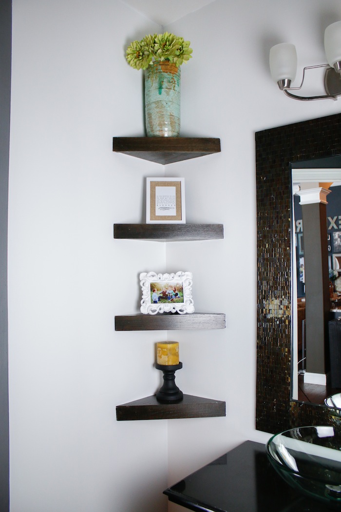 How To Build A Corner Shelf By HouseofRoseBlog.com - Video Tutorial