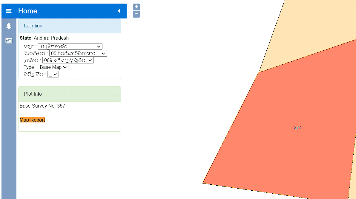 AP cadastral maps: How to view land maps in Andhra Pradesh online?