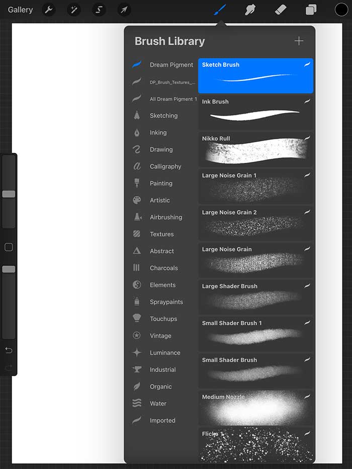 Procreate Sketch Brush