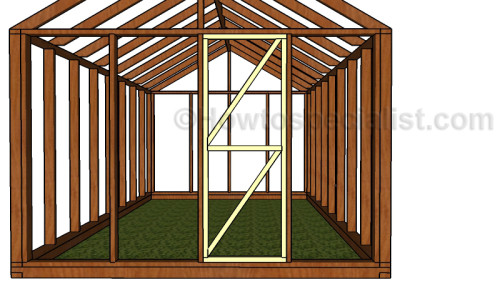 10x16 Greenhouse Plans | HowToSpecialist - How to Build, Step by Step ...