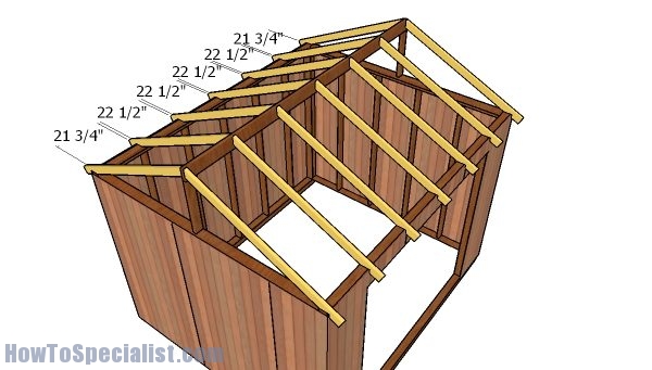 10x12 Field Shelter Roof Plans | HowToSpecialist - How to Build, Step ...