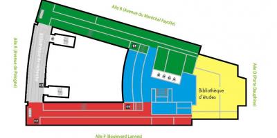 Kat jeyografik nan Univesity Dauphine - etaj 6