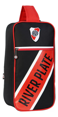 Botinero River Plate Licencia Botines Futbol Olivos Color Rp73 - Franja Roja River Plate