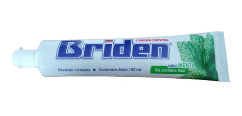 Pasta Dental Sin Flúor Briden 100ml 