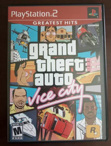 Ps2 Gta Vice City Original Completo à venda em Curitiba Paraná por ...