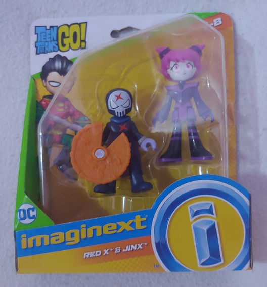 Imaginext Teen Titans Go! Red X Jinx, 47% Off