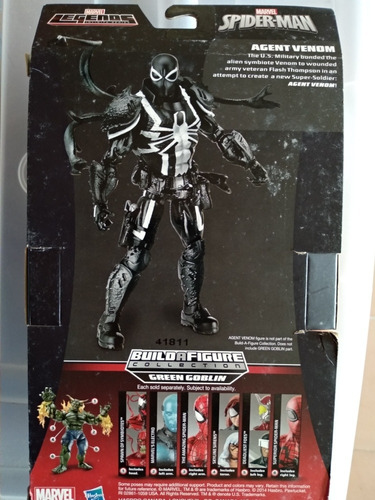 Marvel Legends Agente Venom Hasbro Spiderman | Meses sin intereses