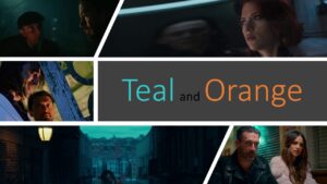 Teal and orange color grade