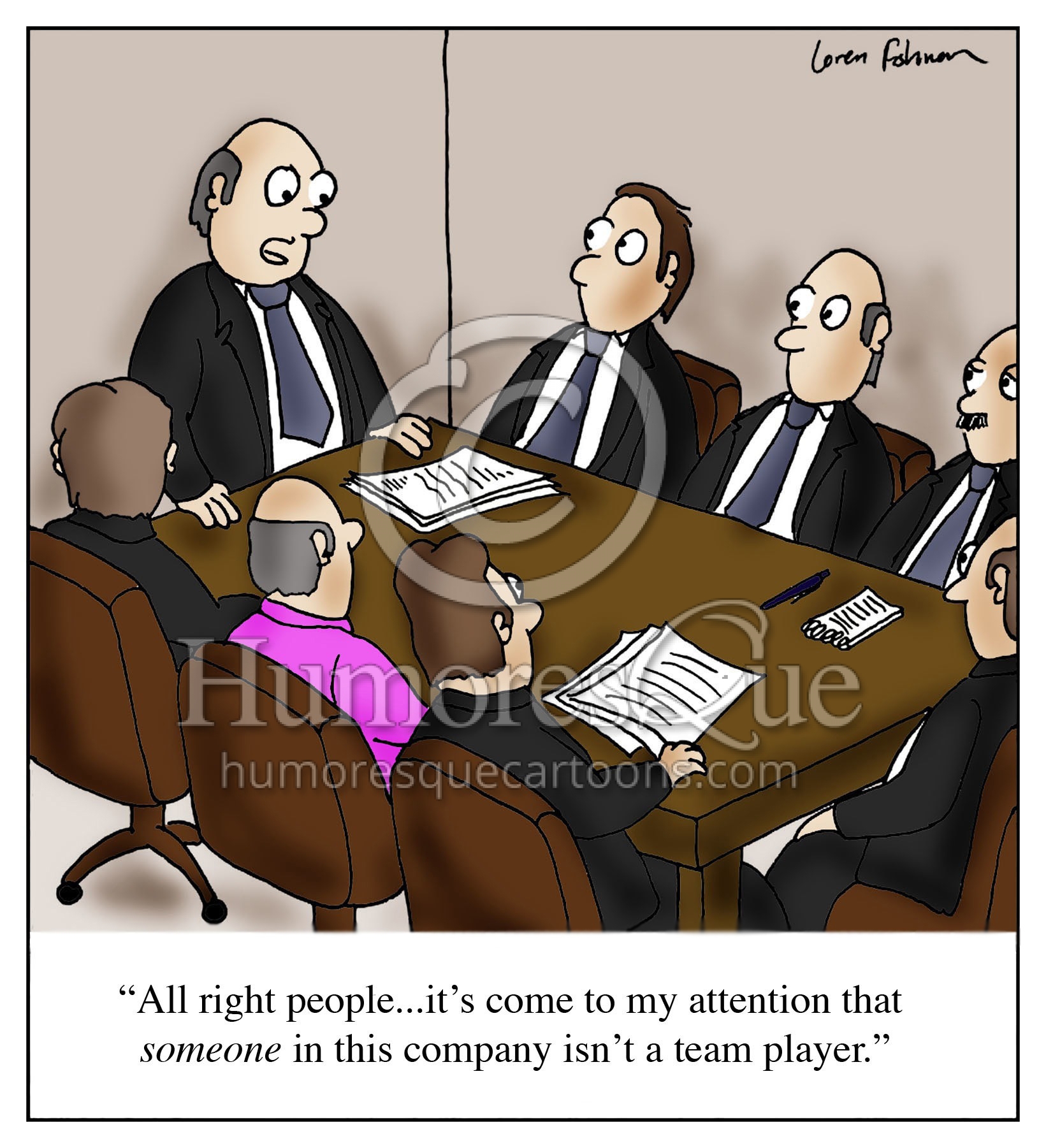 Funny Cartoons About Meetings