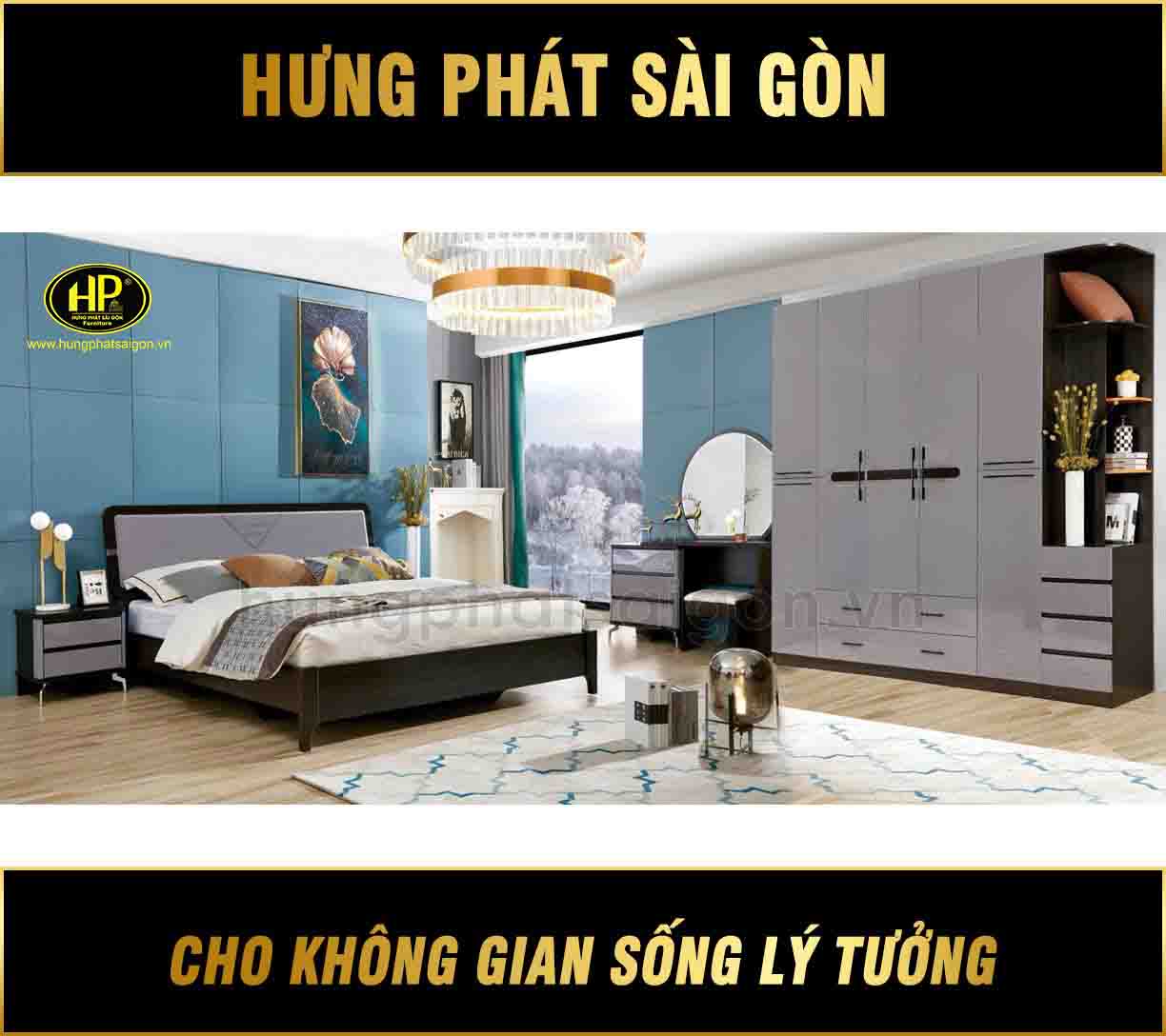 giường tủ hiện đại AT-802