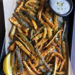 zucchini sticks fries baked