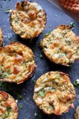 cheesy zucchini bites