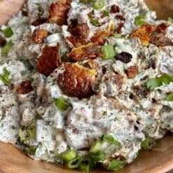 smashed potato salad