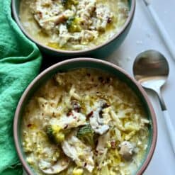 Chicken Broccoli Parmesan Soup