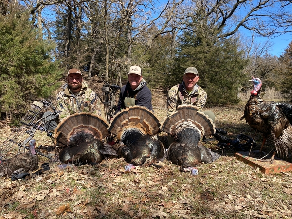 Nebraska turkey hunts rock by Interlake Safaris Hunts from the Heart