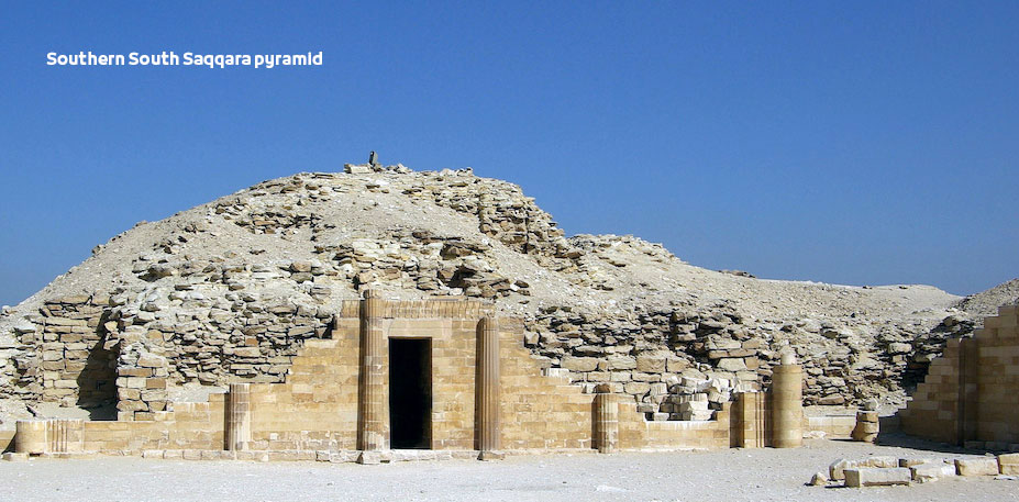 Southern South Saqqara pyramid in Saqqara Giza, Egypt