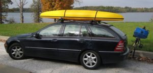 Transport on top of a car