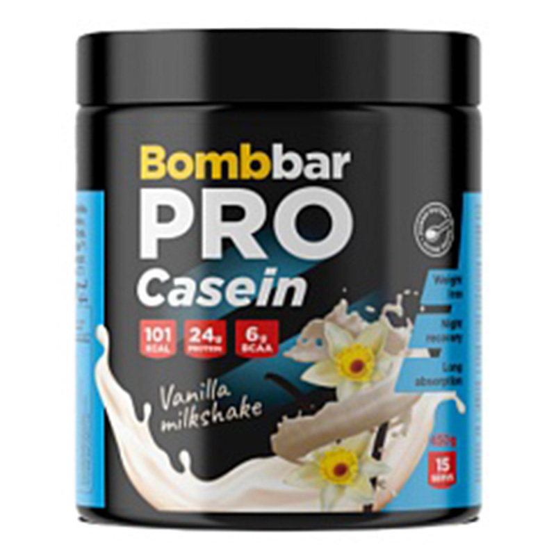 Bombbar Casein Protein Pro 450 G - Vanilla Milkshake