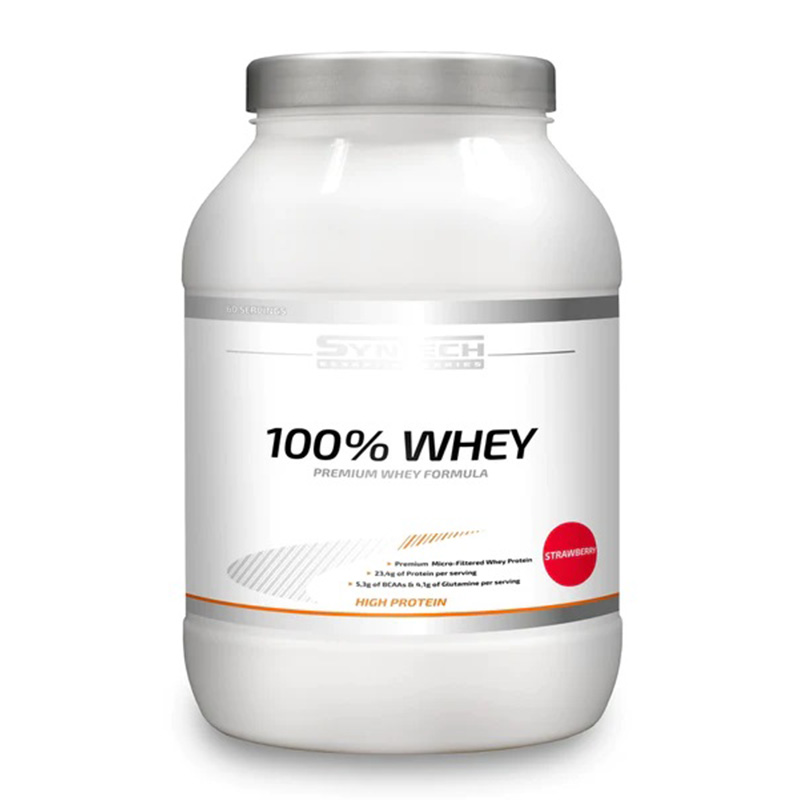 Syntech 100% Whey 1-8kg - Strawberry