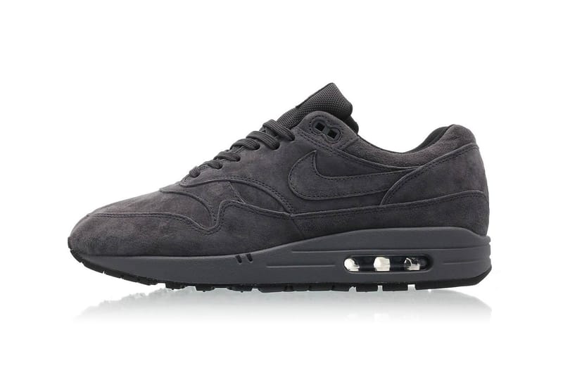 Nike Air Max 1 premium "Triple Anthracite" Release Date price sneaker grey colorway purchase size