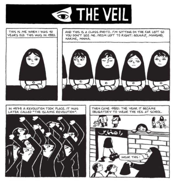 Persepolis graphic novel war