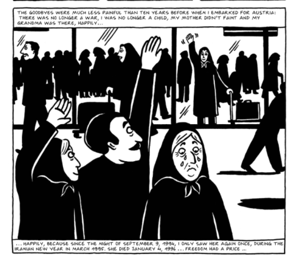 Persepolis graphic novel war