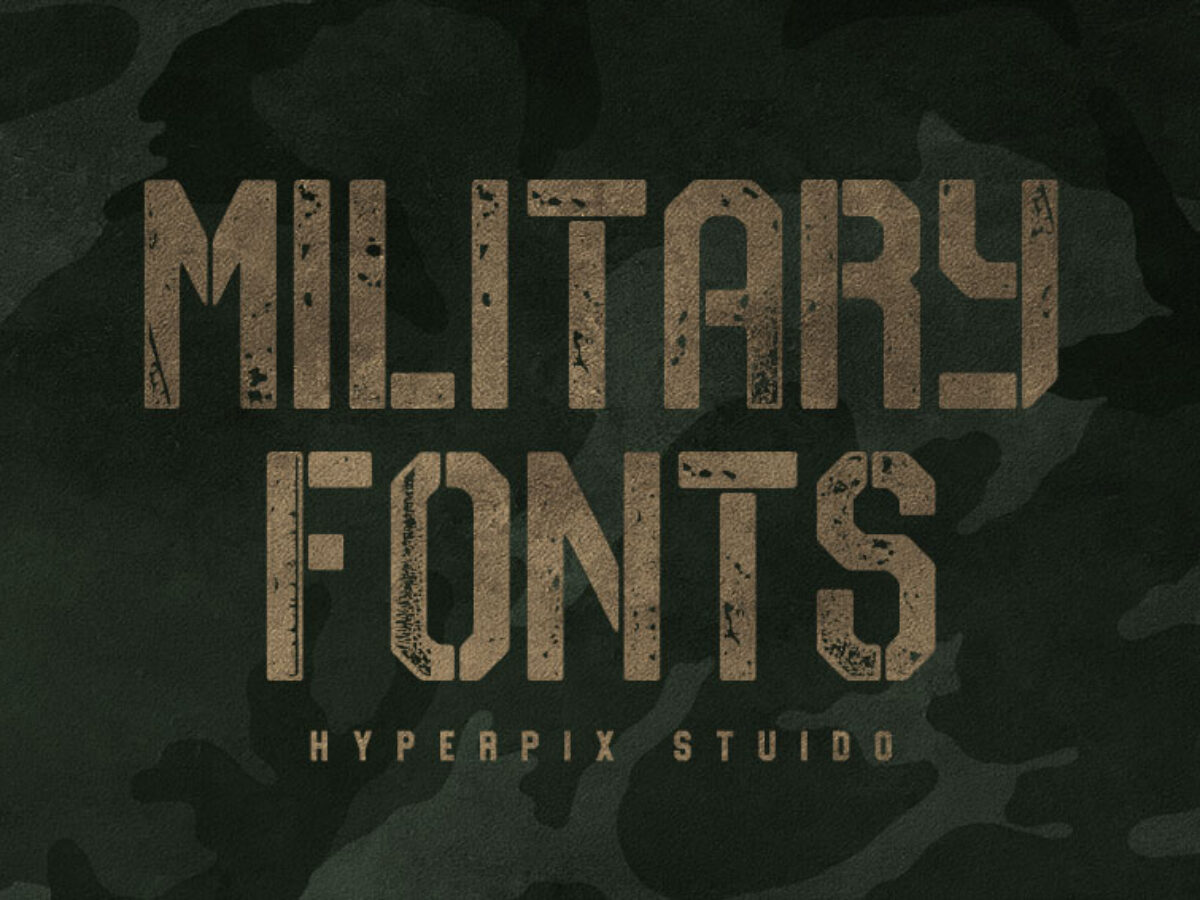 Military Fonts In Microsoft Word