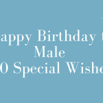 Happy Birthday Male