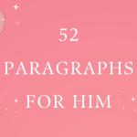 Paragraphs for Him