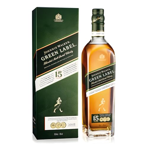 Johnnie Walker, Green label, Whisky escocés blended, 700 ml