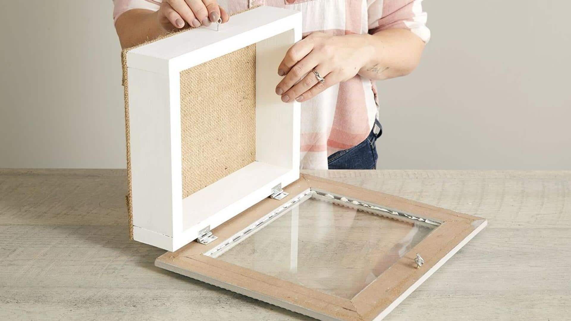 Budget-friendly DIY shadow box creations