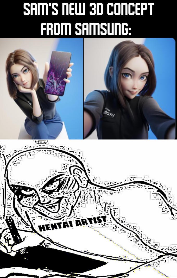 Memes That Prove Samsung Girl Is The Internet S New Favorite Waifu Memebase Funny Memes