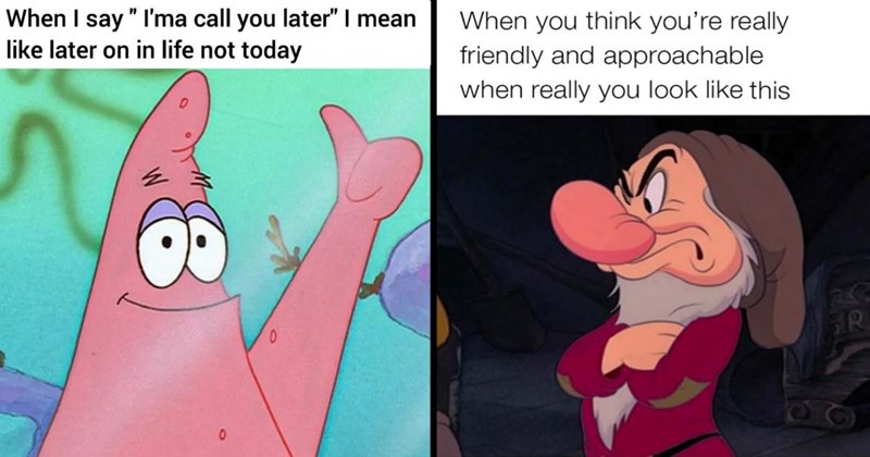 25 Expressive Introvert Memes to Remind You That Sometimes Faces Speak Louder Than Words