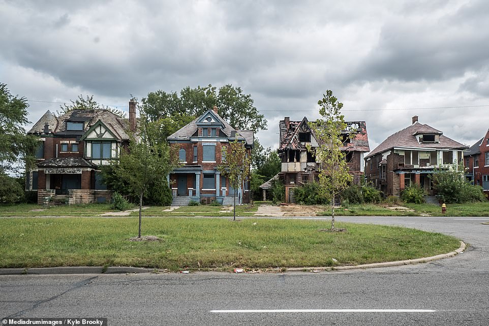 Entire neighborhoods across Detroit have been deserted. Over one third of all properties in the city were foreclosed on between 2005 and 2014, totaling roughly 140,000 homes and buildings.