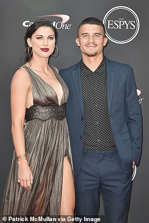 Lovebirds: Alex and Servando, 31, tied the knot on December 31, 2014