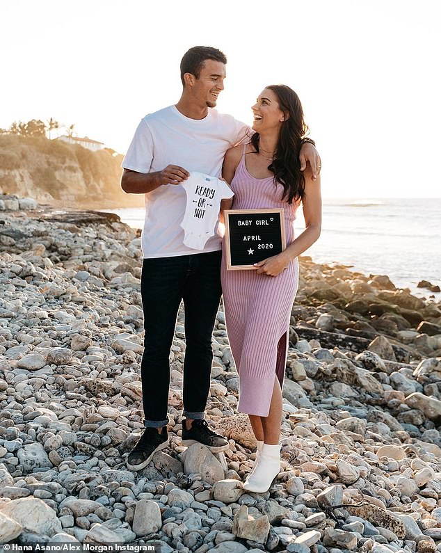 Surprise! She announced in October that she is expecting her first child with her husband, LA Galaxy player Servando Carrasco