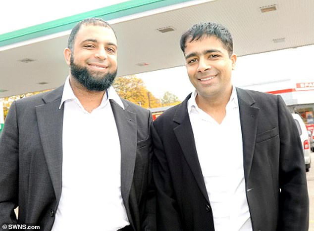 Brothers Zuber (left) and Mohsin Issa (right) embarked on controversial building work after they were given the green light in September last year