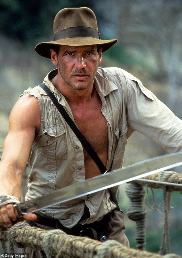 Doing it again: The actor is set to appear in the forthcoming fifth film in the Indiana Jones franchise, which has experienced a difficult development process; he is seen performing in 1984's Indiana Jones And The Temple Of Doom