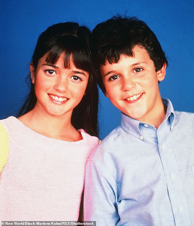 Fame: Danica famously starred as Winnie Cooper in the coming-of-age series, The Wonder Years, which also starred Fred Savage as the lead character Kevin Arnold; the duo pictured