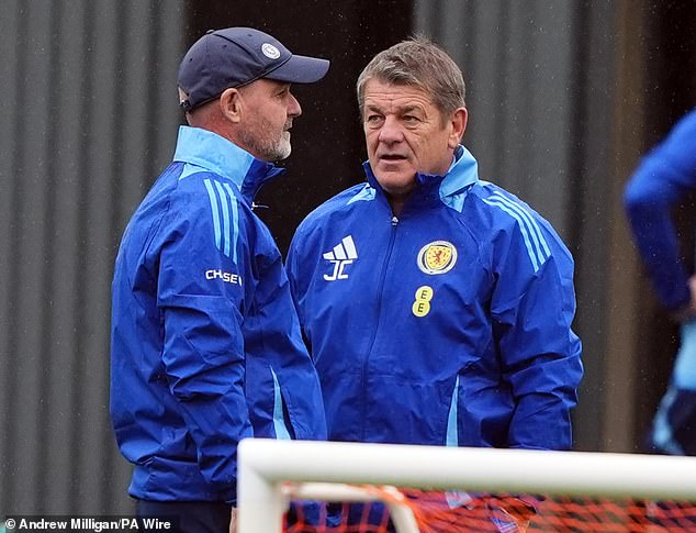 John Carver (right) is currently No 2 to Steve Clarke (left) with the Scotland national team